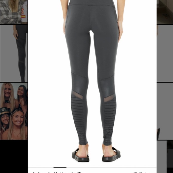 Alo high waist moto legging - Picture 1 of 3